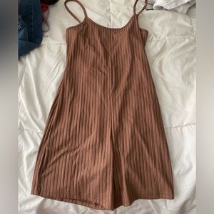 light brown romper